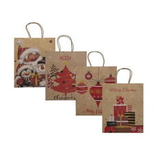 Christmas Large Craft Gift Bag 26 x 32cm
